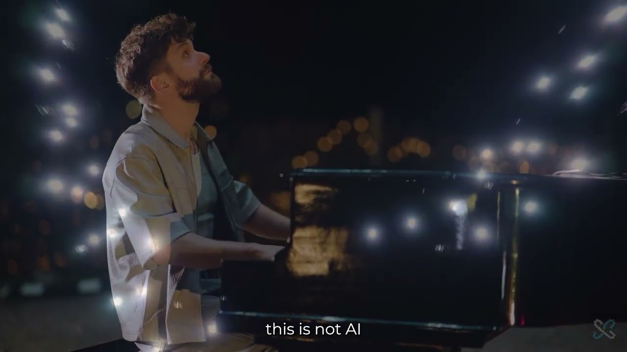 Viral drone light show, Creative Skies artistic performance