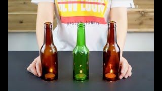 3 Ideas to Recycle Beautiful Decorations from Glass Bottles | EP.1 | DIY Channel