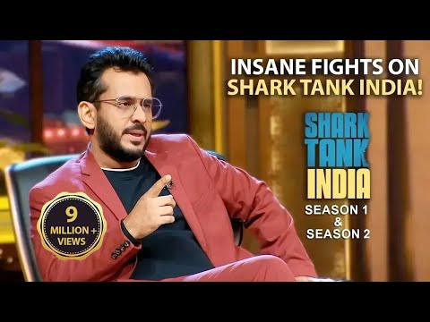 3 Insane Fights Of Sharks | Shark Tank India S01 & S02 | Compilation