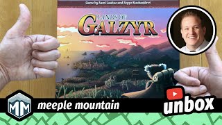 Lands of Galzyr - Unboxing - Boardgame Brody