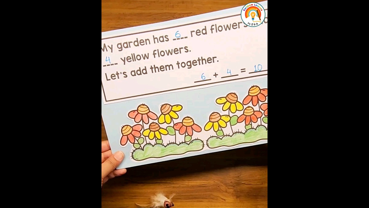 Spring Math Craftivity #shorts #math #craftideas #spring #teacher