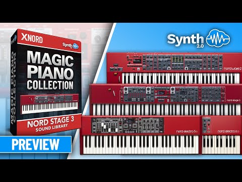 ASL011 - Magic Piano Collection V1 - Nord Electro 6 Series ( 26 presets ) - Video Preview 2
