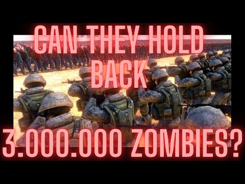 Ultimate Epic Battle Simulator 2 UEBS 2 - 3,000,000 Zombies vs 45,000 Modern Soldiers Gameplay