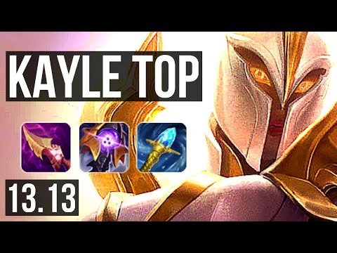 KAYLE vs GANGPLANK (TOP) | 1.8M mastery, 800+ games, 12/4/11 | KR Master | 13.13