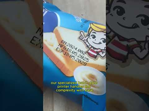 ความท้าทายในการพิมพ์รหัสที่ยากที่สุดในบรรจุภัณฑ์อาหาร