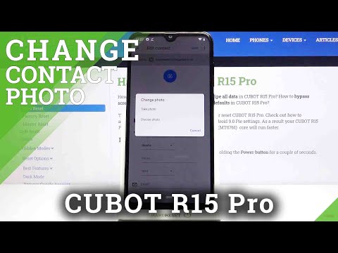 How to Add Photo to Contact in CUBOT R15 Pro – Contact Photo
