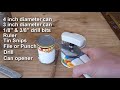 How to Make a Backpacking Wood Gasifier Stove