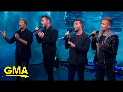 Westlife performs 'Flying Without Wings' on 'GMA' l GMA