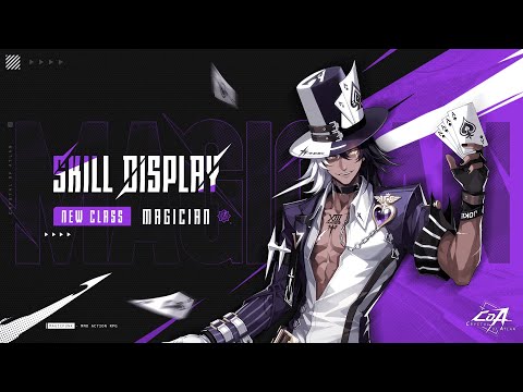 Crystal of Atlan: New Class: Magician Skill Display