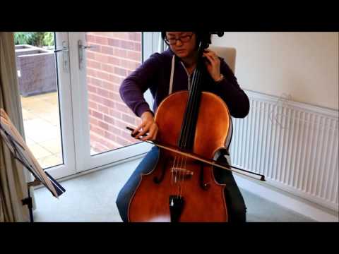 Cello 6 months on - Berceuse, Dolly Suite Fauré Grade 1 ABRSM