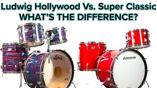 Video thumbnail for Vintage Ludwig Hollywood Versus Super Classic Drums: What's the Difference? by drumfactorydirect.com
