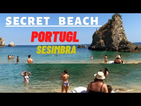 Travel secret and Beautifull Beach in the World Ribeiro do cavalo  Sesimbra Portugal