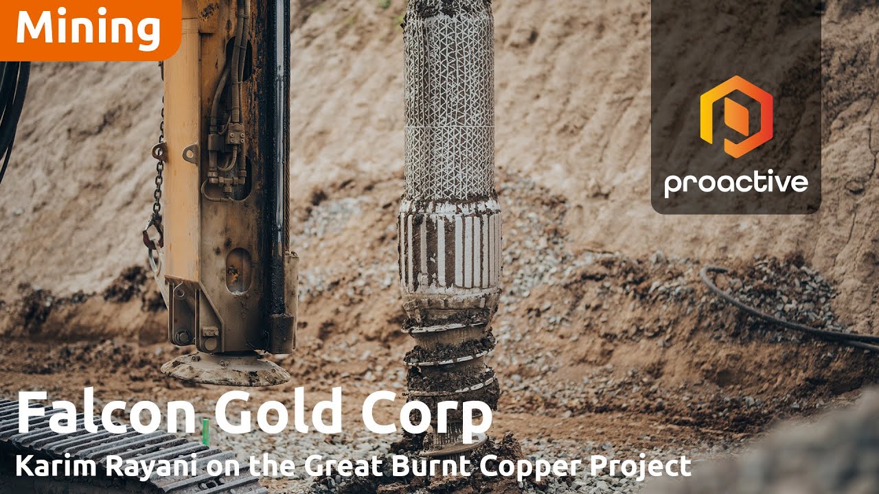 Falcon Gold begins continues drilling program at for Great Burnt Copper Project in Newfoundland