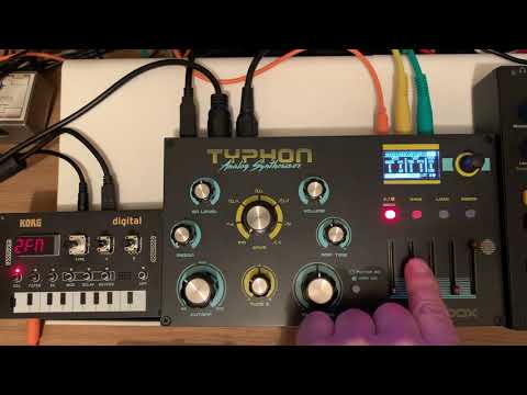 KORG NTS-1 AS 3RD OSCILLATOR TO DREADBOX TYPHON