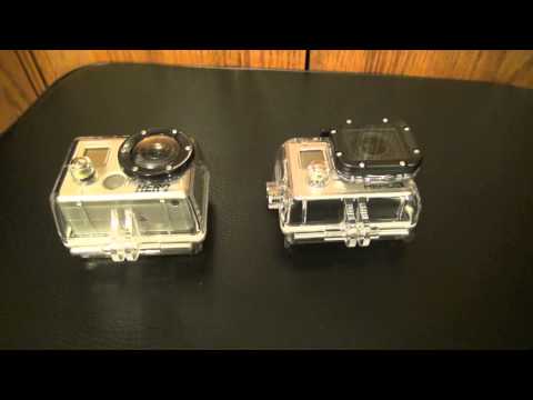 GoPro Hero 2 vs Hero 3 Side by Side Size Comparison (H2 vs H3)