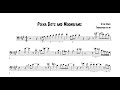 Polka Dots and Moonbeams - Steve Davis Transcription