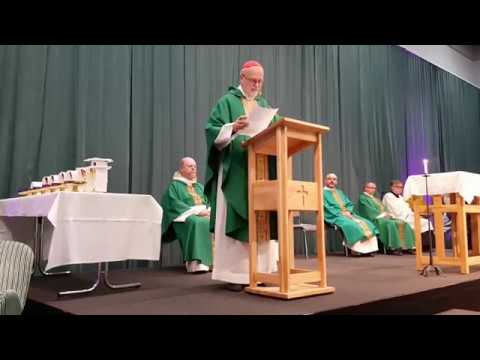 Präst- och diakonmöte på Lidingö 2018, predikan av Anders Kardinal Arborelius OCD