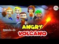 Cartoons for kids: Angry Volcano Kids Stories | 3D Fairy Tales | Adventures of DOT Stars