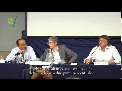 La svalutazione, secondo Alberto Bagnai, farà diminuire i salari degli italiani