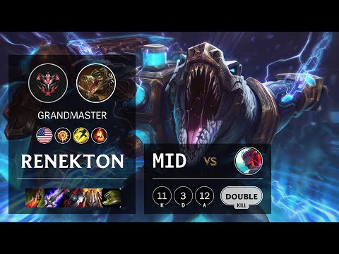 Renekton Mid vs Yone - NA Grandmaster Patch 10.22