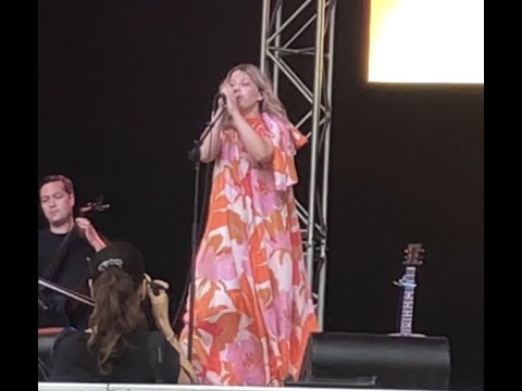 Basia Bulat at the Calgary Folk Music Festival