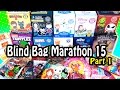 Surprise Blind Bag Marathon 15 - Part1 - Shopkins ...