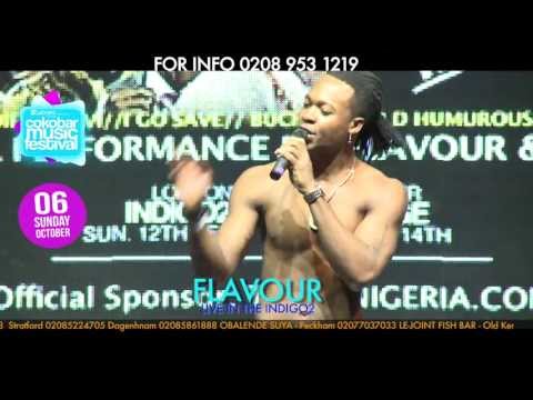 FLAVOUR performs NWA BABY (ASHEWO) at the IndigO2 - ARE U READY FOR SUN 6TH OCT LONDON INDIGO2