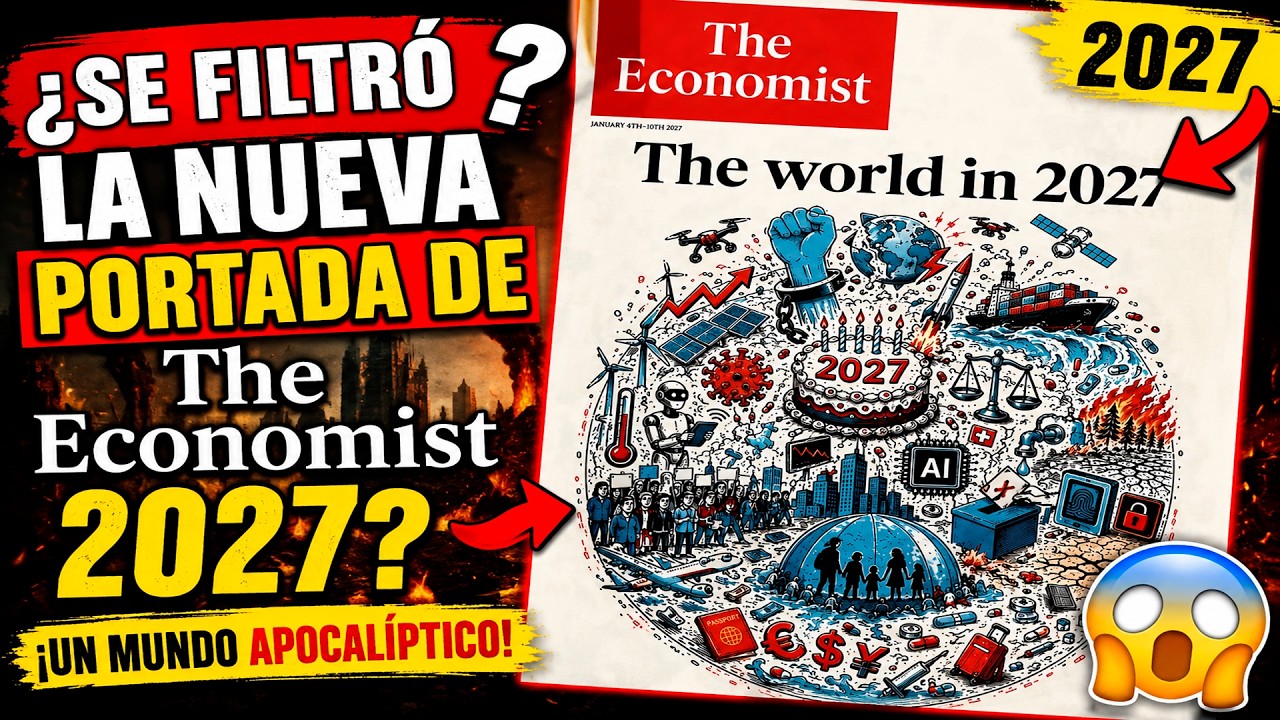 ¿SE FILTRÓ LA NUEVA PORTADA DE THE ECONOMIST 2027? ¡MUESTRA UN MUNDO APOCALÍPTICO!
