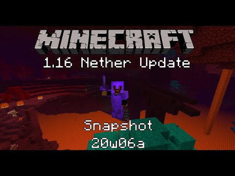 Minecraft Nether Update 1.16 Snapshot Major Bug Fixes and NEW FEATURES!