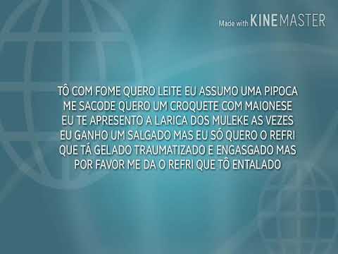 Letra tô com fome quero leiteee