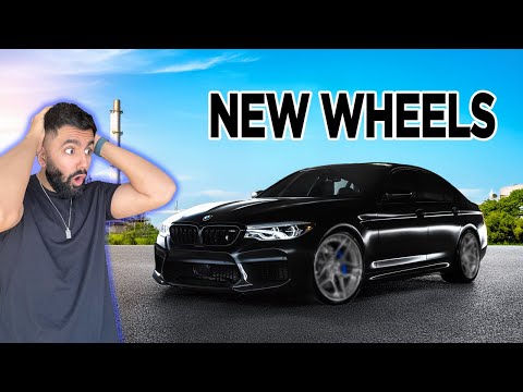 My BMW M5 Gets CRAZY New Wheels