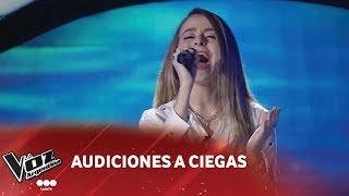 Delfina Sanda - &quot;Aire&quot; - Axel - Audiciones a ciegas - La Voz Argentina 2018