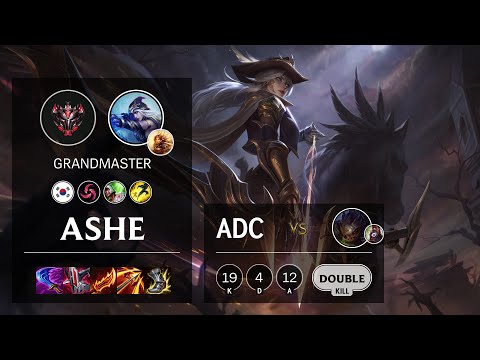Ashe ADC vs Kog'Maw - KR Grandmaster Patch 11.16
