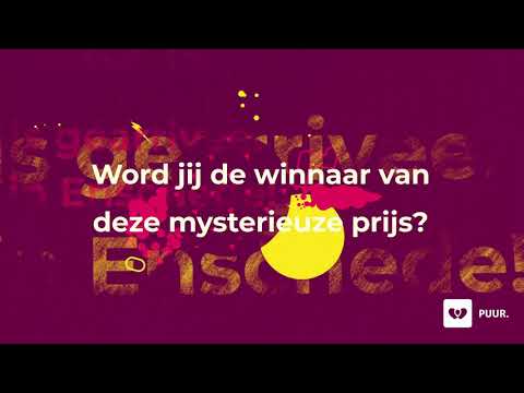 Mysterieuze prijs uitgereikt bij de PUUR. ECD Ontdekkingsreis
