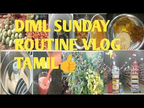 DIML TAMIL VLOG/SUNDAY ROUTINE/நாட்டு கோழி வறுவல்/குழம்பு/MY IDEAS AND TIPS Video