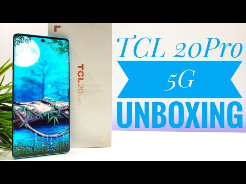 TCL 20 Pro 5G Unboxing and Hands-On