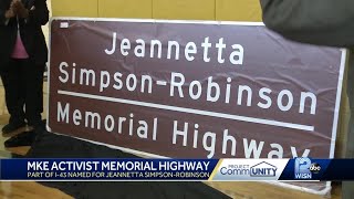 Part of highway named in honor of Milwaukee activist