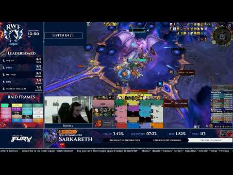 World First Mythic Scalecommander Sarkareth Kill by Liquid in Aberrus HD ORIGINAL CLIP