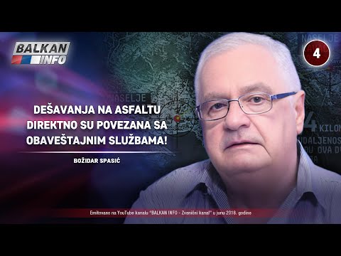 INTERVJU: Božidar Spasić - Dešavanja na asfaltu povezana su sa obaveštajnim službama! (24.06.2018)