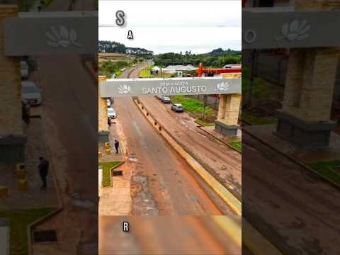 SANTO AUGUSTO-RS A PÉROLA DA REGIÃO CELEIRO #santoaugusto #regiaoceleiro #regiaodasmissoes #shorts