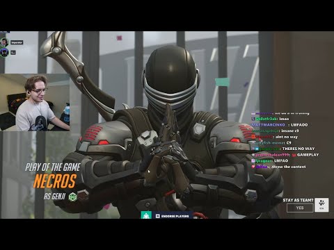 Overwatch 2 Fastest Genji God Necros Playing Genji = Good Content -POTG-