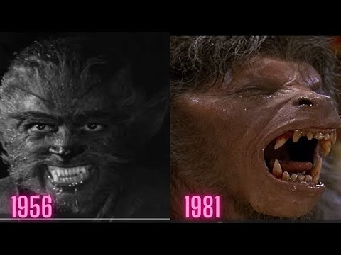 Evolution of Werewolf Transformations in Movies (1956-2022)