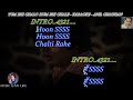 Tum Bhi Chalo Karaoke With Scrolling Lyrics Eng हिंदी
