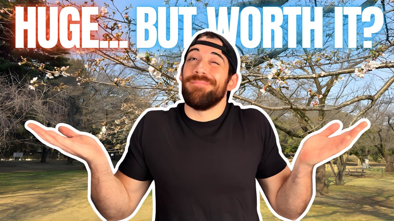 A traveler explores Yoyogi Park.