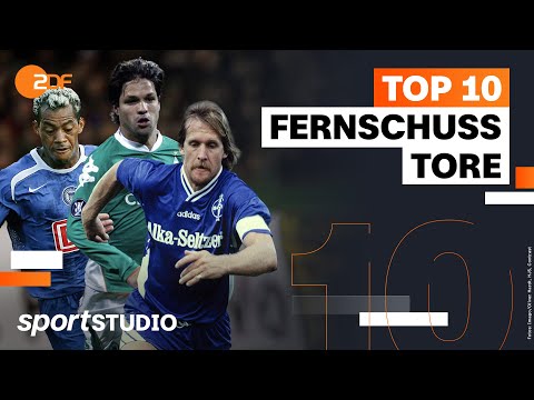 Top 10 Fernschuss-Tore der Bundesliga-Geschichte | Teil 1 | sportstudio