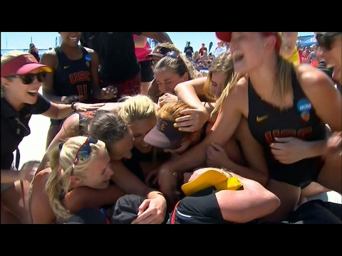 Highlights: USC beach volleyball crowned back-to-back NCAA national champions