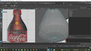 How to model Bottle | Maya Tutorial -001