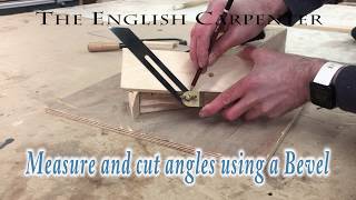 How to work out a Skirting board Angle (Obtuse) by Bisecting an angle.