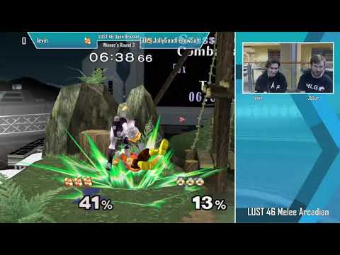 LUST 46 Open - Levin (Falco/Fox) vs GOL | JSalt (Sheik) - WR3