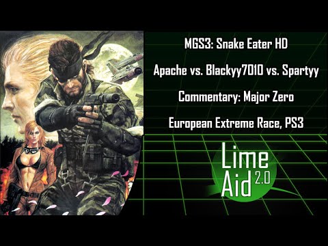 Metal Gear Solid 3: HD Edition 3-Way Race by ApacheSmash, BlackyY1007 & Spartyy